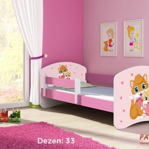 Krevet za decu Acma 2 PINK 140×70 BF 33