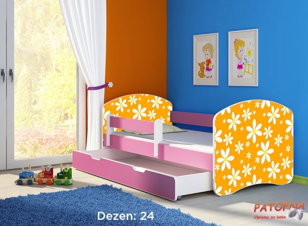 Krevet za decu Acma 2 PINK 140×70 F 24