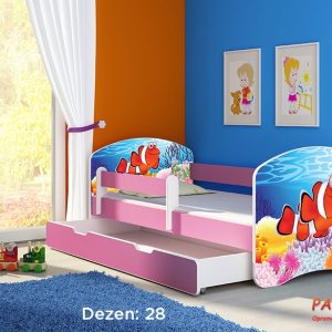 Krevet za decu Acma 2 PINK 140×70 F 28