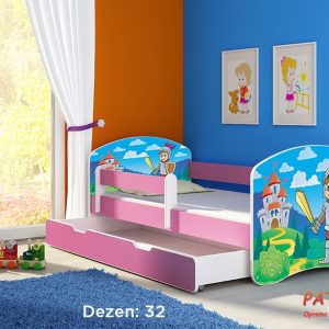 Krevet za decu Acma 2 PINK 140×70 F 32