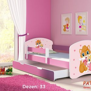 Krevet za decu Acma 2 PINK 140×70 F 33