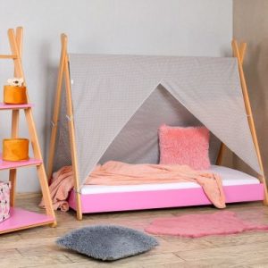 Krevet za decu Tipi 180×80 sa tendom, PINK