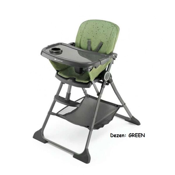 Hranilica za bebe Kinderkraft FOLDEE GREEN