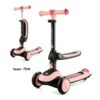 Trotinet za decu Kinderkraft HALLEY 2u1 PINK