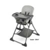 Hranilica za bebe Kinderkraft FOLDEE GRAY