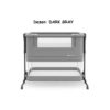 Kolevka za bebe Kinderkraft NESTE GROW 2 2u1 DARK GRAY Kolevka za bebe Kinderkraft NESTE GROW 2 2u1 DARK GRAY