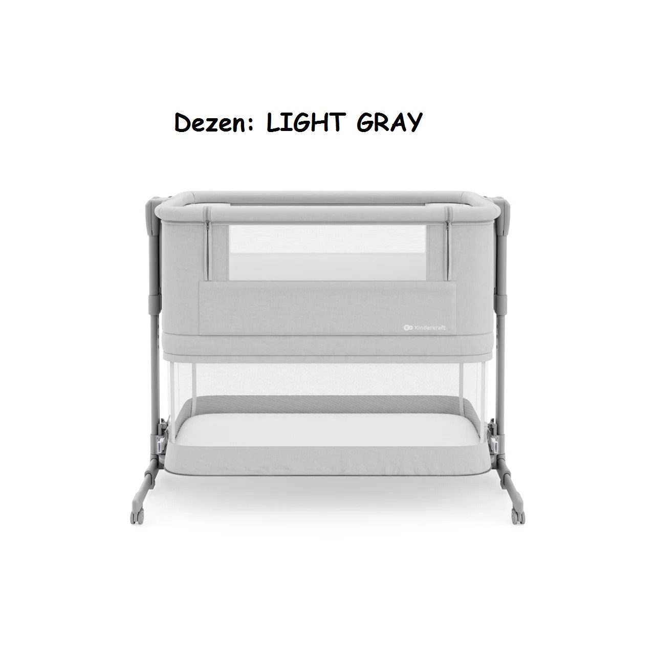 Kolevka za bebe Kinderkraft NESTE GROW 2 2u1 LIGHT GRAY