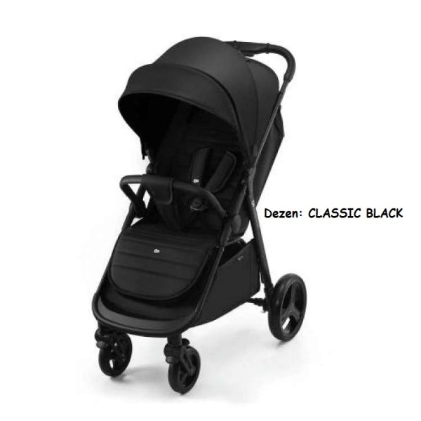 Kinderkraft Rine, kišobran kolica CLASSIC BLACK