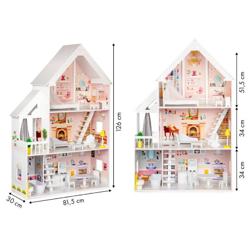 Eco Toys Tiffany Residence, kućica za lutke.