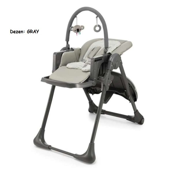 Hranilica 2u1 Kinderkraft Tummie GRAY