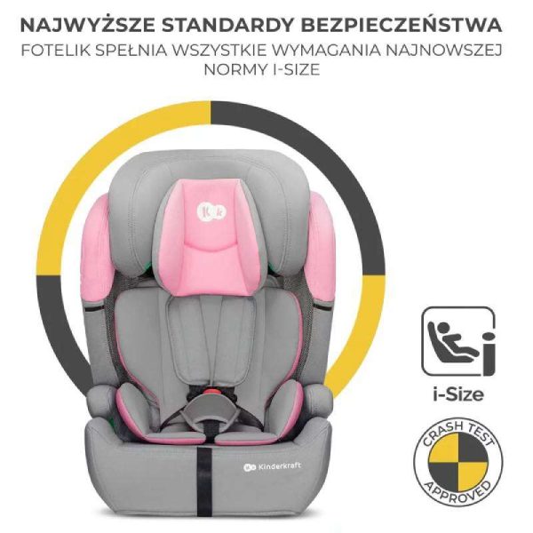 Auto sedište Kinderkraft Comfort Up PINK