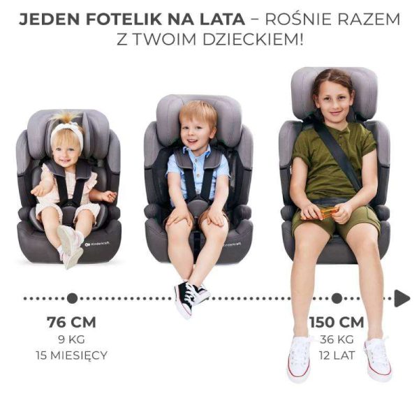 Auto sedište Kinderkraft Comfort Up PINK