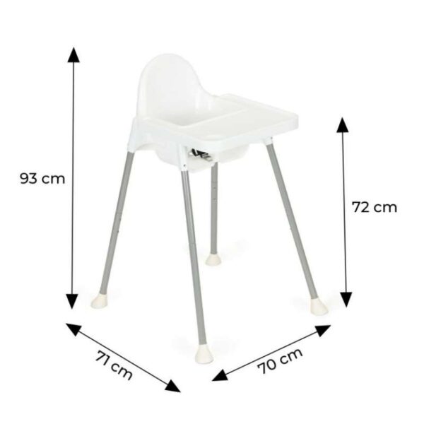 hranilica Simple dezen WHITE|Eco Toys 2u1