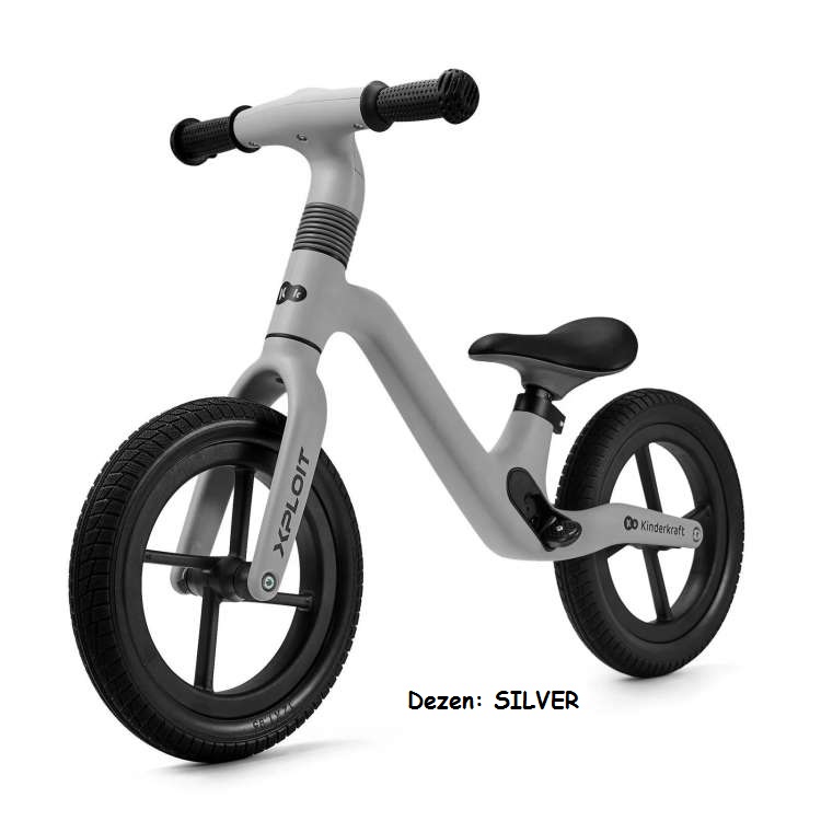 Guralica/balance bike Kinderkraft XPLOIT SILVER