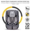 GRAYAuto sedište Kinderkraft Safety Fix2 I SIZE 76-150 CM