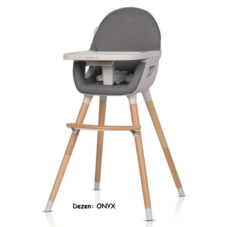 Hranilica za bebe Colibro Scandi 2u1 ONYX