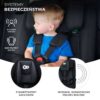 BLACK|Auto sedište Kinderkraft Safety Fix2 I SIZE 76-150 CM