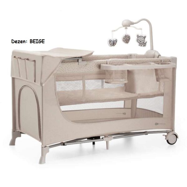 Krevetac Kinderkraft Joy 2 Acc, 2 u 1 BEIGE