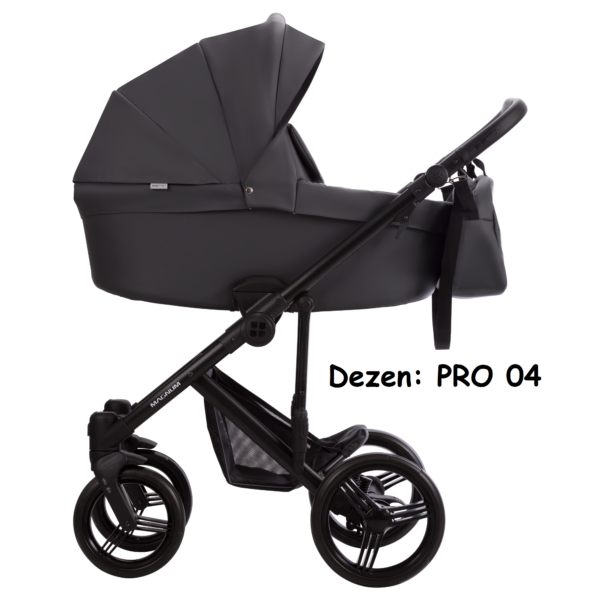 Kolica za bebe Bebetto Magnum Light, set 2/3u1, platno/eko koža. PRO 04 (eko koža)