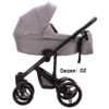 Kolica za bebe Bebetto Magnum Light, set 2/3u1, platno/eko koža. 02 (platno)