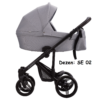 Kolica za bebe Bebetto Magnum Light, set 2/3u1, platno/eko koža. SE 02 (platno)