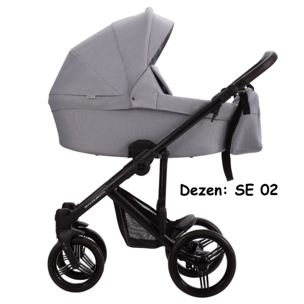 Kolica za bebe Bebetto Magnum Light, set 2/3u1, platno/eko koža. SE 02 (platno)