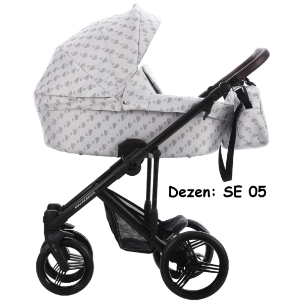 Kolica za bebe Bebetto Magnum Light, set 2/3u1, platno/eko koža. SE 05 (platno)