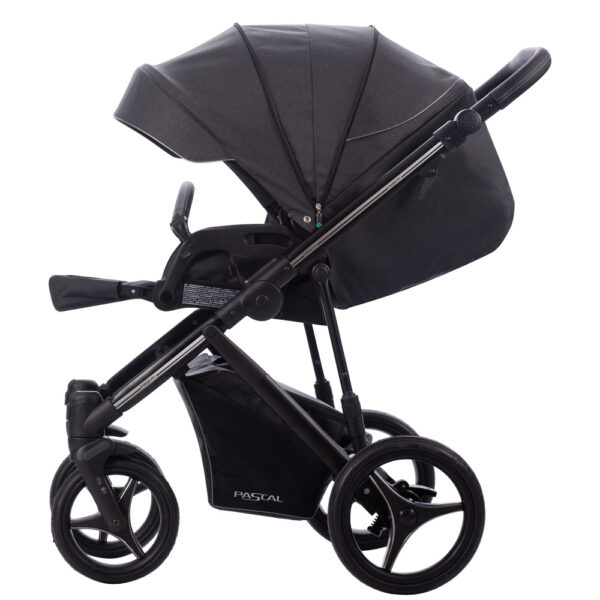Kolica za bebe Bebetto Pascal Premium Class/platno/eko koža 2/3u1