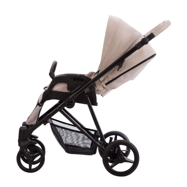 Kolica za bebe Bebetto Yoddi, set 2/3 u 1, platno/eko koža/premium class