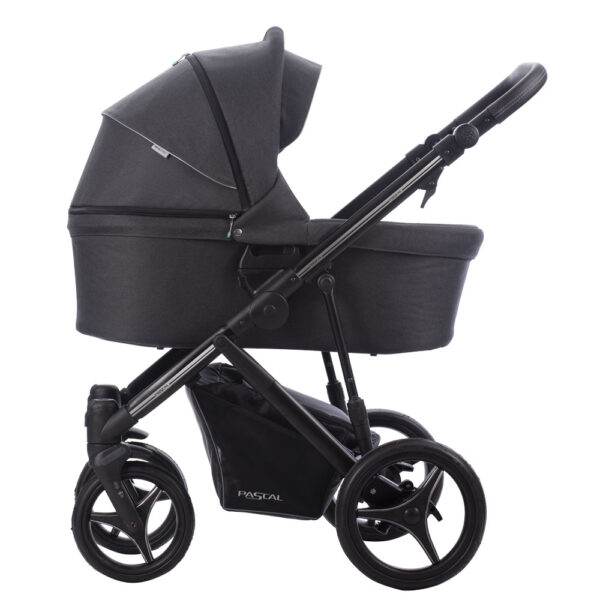 Kolica za bebe Bebetto Pascal Premium Class/platno/eko koža 2/3u1