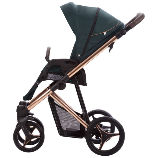 Kolica za bebe Bebetto Flavio Premium Class, set 2/3u1, platno/eko koža