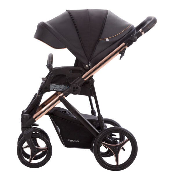 Kolica za bebe Bebetto Pascal Premium Class/platno/eko koža 2/3u1