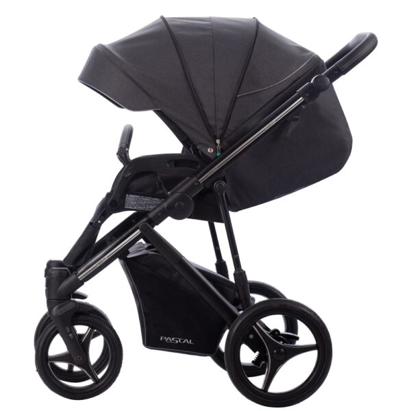 Kolica za bebe Bebetto Pascal Premium Class/platno/eko koža 2/3u1