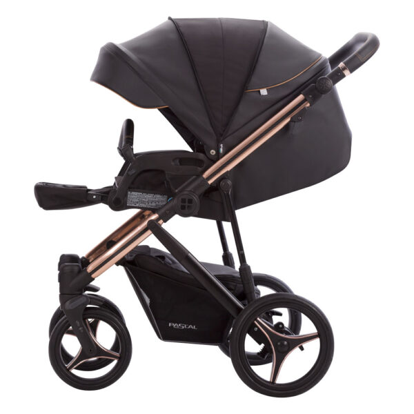 Kolica za bebe Bebetto Pascal Premium Class/platno/eko koža 2/3u1