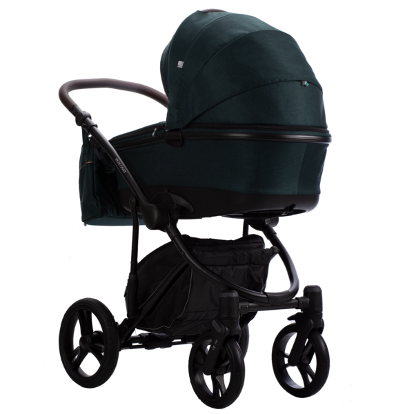 Kolica za bebe Bebetto BRESSO set 2/3 u 1, ONYX 01 (platno)