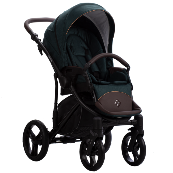 Kolica za bebe Bebetto BRESSO set 2/3 u 1, ONYX 01 (platno)