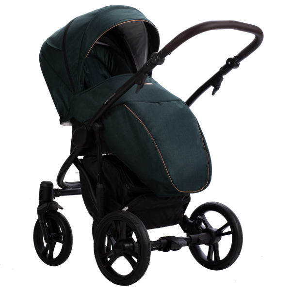 Kolica za bebe Bebetto BRESSO set 2/3 u 1, ONYX 01 (platno)