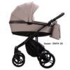 Kolica za bebe Bebetto BRESSO set 2/3 u 1, ONYX 03 (platno)