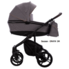 Kolica za bebe Bebetto BRESSO set 2/3 u 1, ONYX 04 (platno)