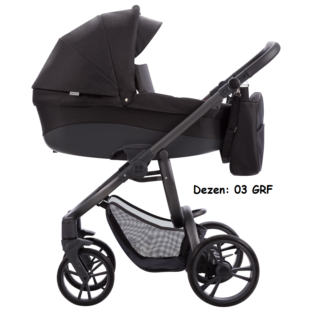 Kolica za bebe Bebetto Holland, set 2/3u1, 03 GRF (platno)