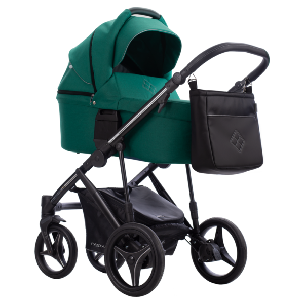 Kolica za bebe Bebetto Pascal Premium Class/platno/eko koža 2/3u1