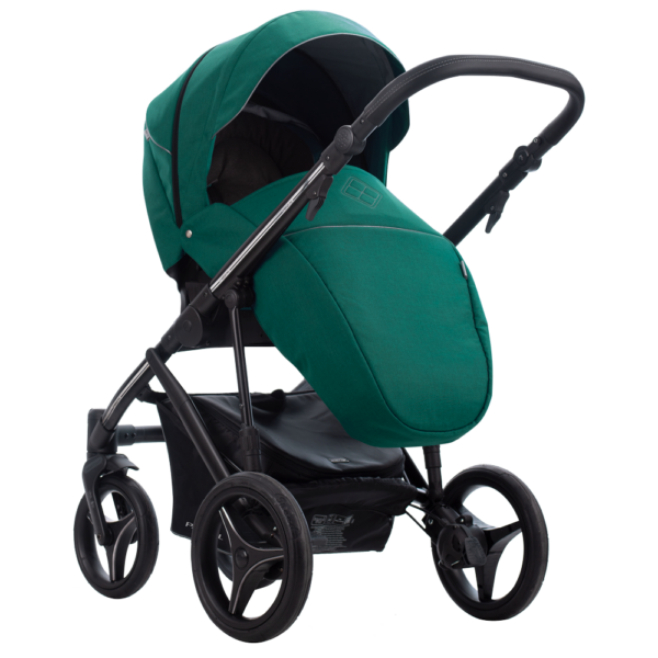Kolica za bebe Bebetto Pascal Premium Class/platno/eko koža 2/3u1