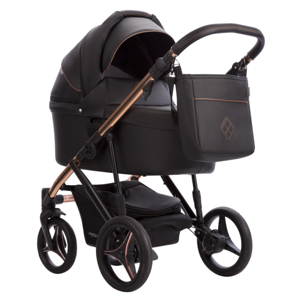 Kolica za bebe Bebetto Pascal Premium Class/platno/eko koža 2/3u1