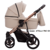Kolica za bebe Bebetto Pascal 2/3 u 1 STELLA PRO 03 (eko koža)