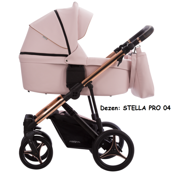 Kolica za bebe Bebetto Pascal 2/3 u 1 STELLA PRO 04 (eko koža)