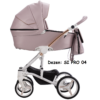 Kolica za bebe Bebetto Torino Premium Class 2/3 u 1 SI PRO 04 (eko koža)
