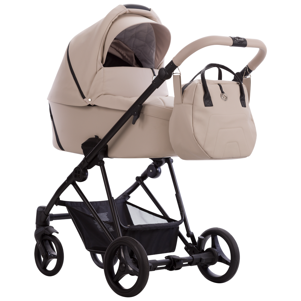 Kolica za bebe Bebetto Yoddi, set 2/3 u 1, platno/eko koža/premium class Kolica za bebe Bebetto Yoddi, set 2/3 u 1, platno/eko koža/premium class
