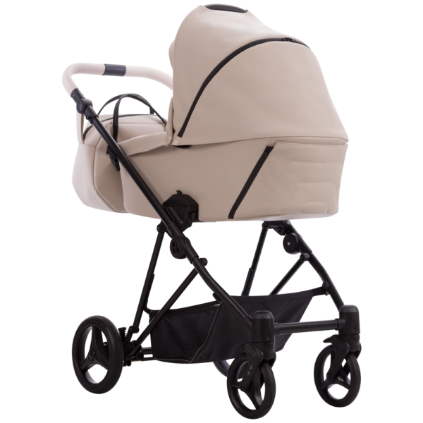 Kolica za bebe Bebetto Yoddi, set 2/3 u 1, platno/eko koža/premium class