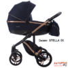 Kolica za bebe Bebetto BRESSO PREMIUM CLASS set 2/3 u 1, STELLA 01 (platno)