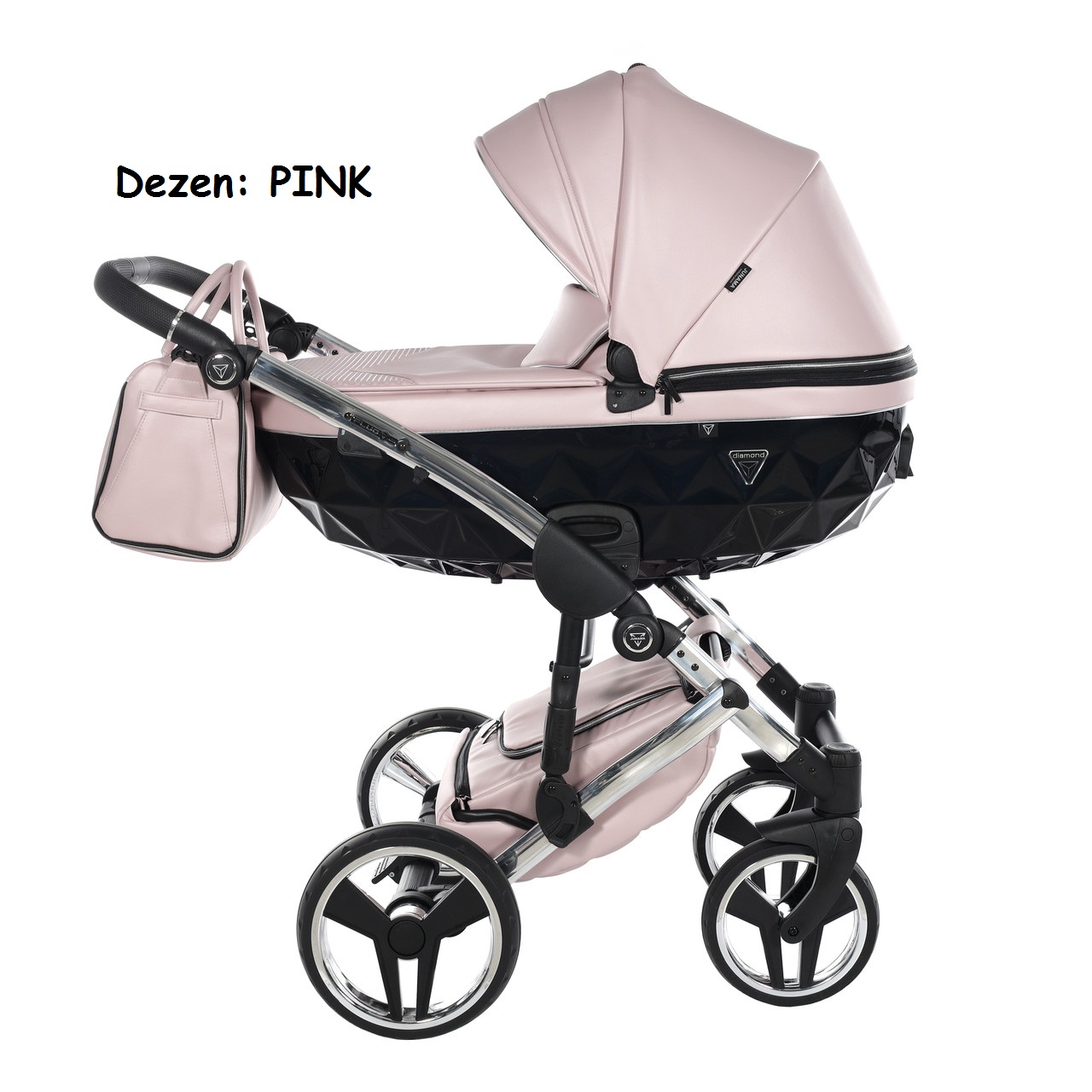 Kolica za bebe Junama Fluo Line 2/3u1 PINK